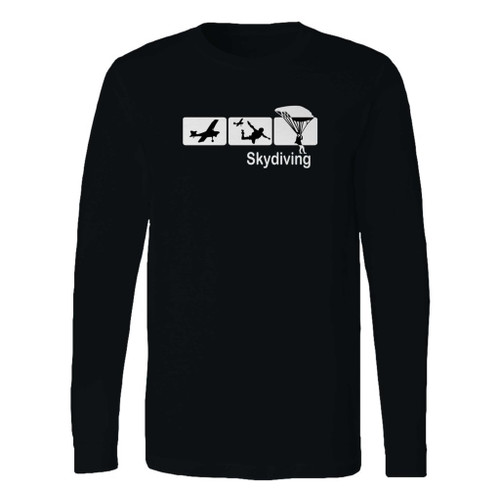 This classic fit skydiving succession long sleeve shirt is casually elegant and very comfortable. With fine quality print to make one stand out, it's a perfect fit for every occasion.