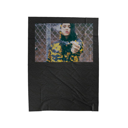 Kehlani Smoke Cigaret Velveteen Blanket