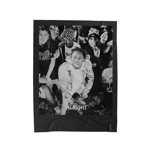 Kendrick Lamar Alright Velveteen Blanket