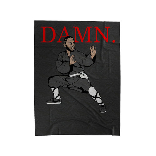 Kendrick Lamar Art Damn Kung Fu Velveteen Blanket