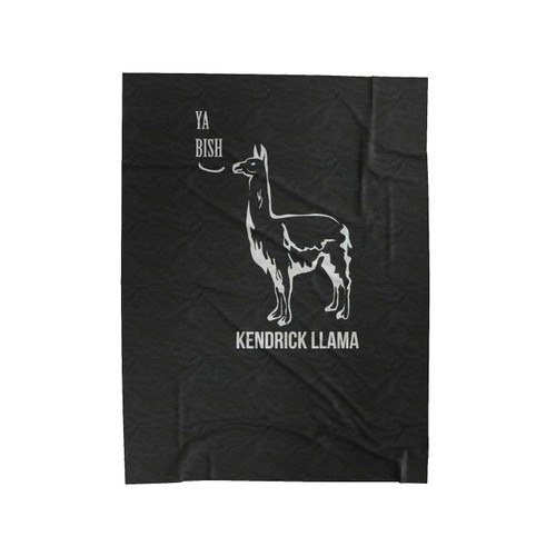 Kendrick Llama Ya Bish Velveteen Blanket