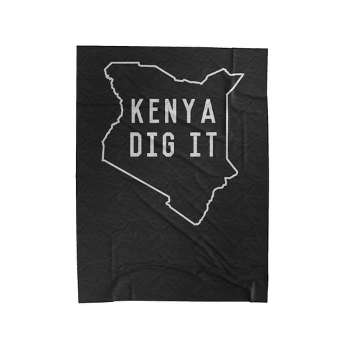 Kenya Dig It Velveteen Blanket