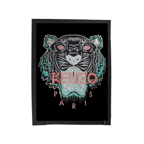 Kenzo Ilovekenzo Tiger Roaring Kenzo Tiger Velveteen Blanket