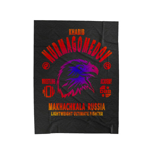 Khabib Nurmagomedov Logo Velveteen Blanket