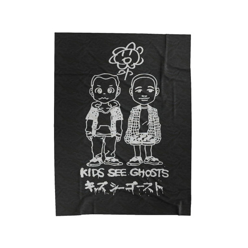 Kid Cudi Kids See Ghosts Kanye West Velveteen Blanket
