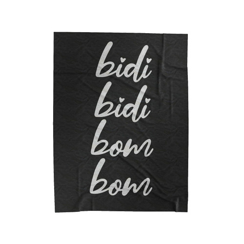 Kids Youth Bidi Bidi Bom Bom Velveteen Blanket