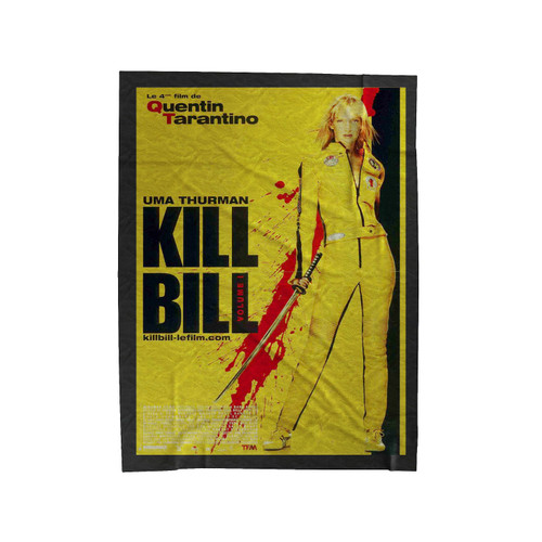 Kill Bill Classic Movie Velveteen Blanket
