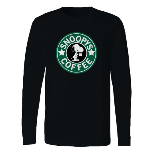 This classic fit snoopy coffee long sleeve shirt is casually elegant and very comfortable. With fine quality print to make one stand out, it's a perfect fit for every occasion.