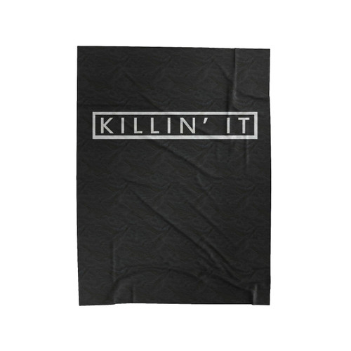 Killin It Velveteen Blanket