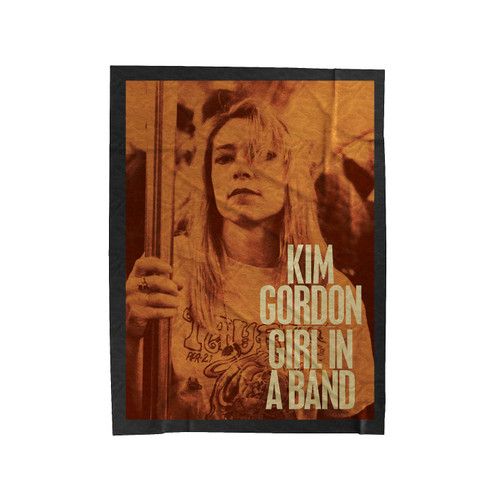 Kim Gordon Girl In A Band Velveteen Blanket