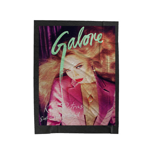 Kim Petras Galore Velveteen Blanket