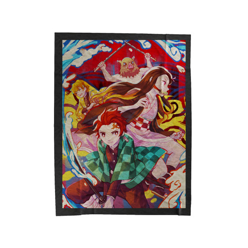 Kimetsu No Yaiba Demon Slayer Velveteen Blanket