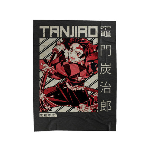 Kimetsu No Yaiba Tanjiro Velveteen Blanket