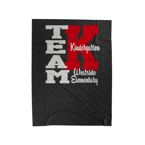 Kindergarten Team Teacher Teacher Gift Kindergarten Teacher Baseball Velveteen Blanket
