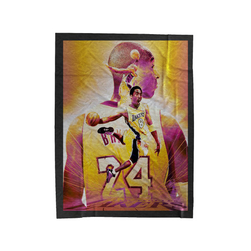 King Basketball Kobe Black Mamba Velveteen Blanket