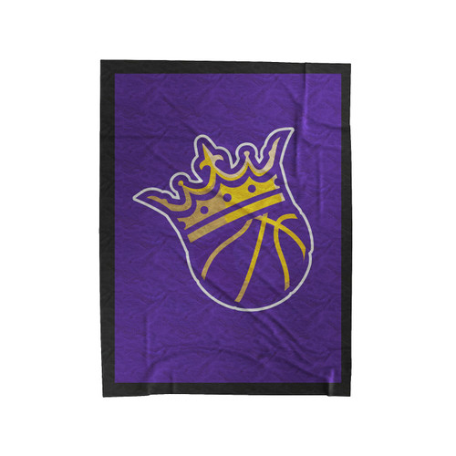 King Of La Velveteen Blanket
