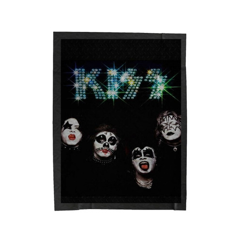 Kiss Band Velveteen Blanket