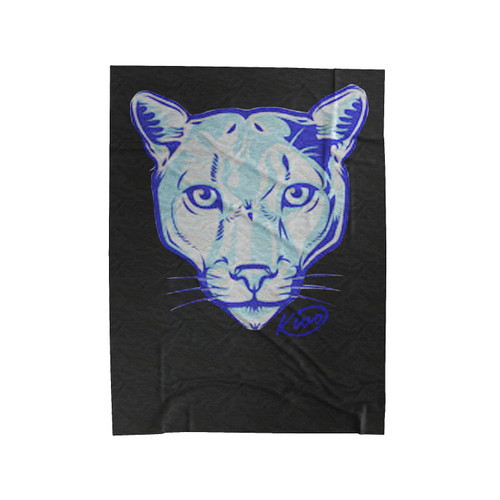 Kiva Cougar Velveteen Blanket