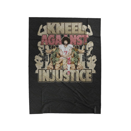Kneel Against Injustice Velveteen Blanket