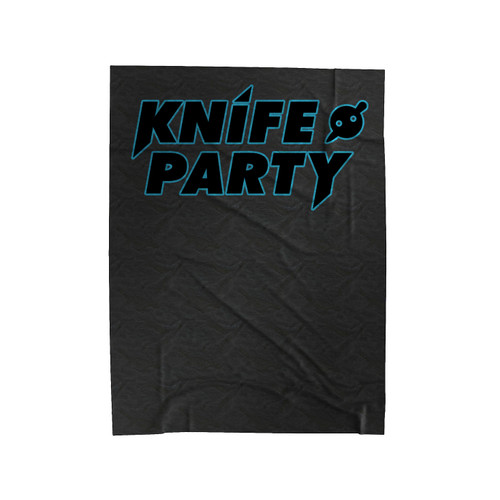 Knife Party Logo 1 Velveteen Blanket