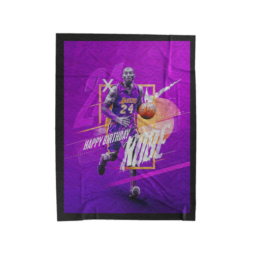 Kobe Bryant #24 Velveteen Blanket