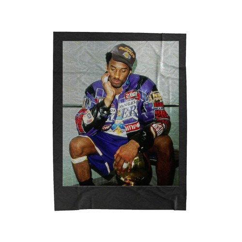 Kobe Bryant 2001 Championship Velveteen Blanket