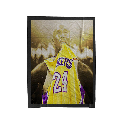 Kobe Bryant 24 Velveteen Blanket