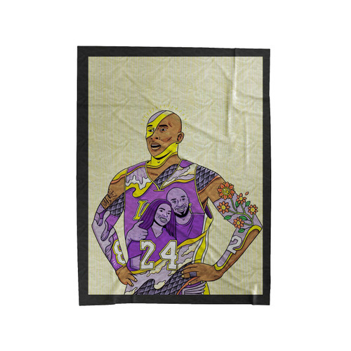 Kobe Bryant 24 Mamba Velveteen Blanket