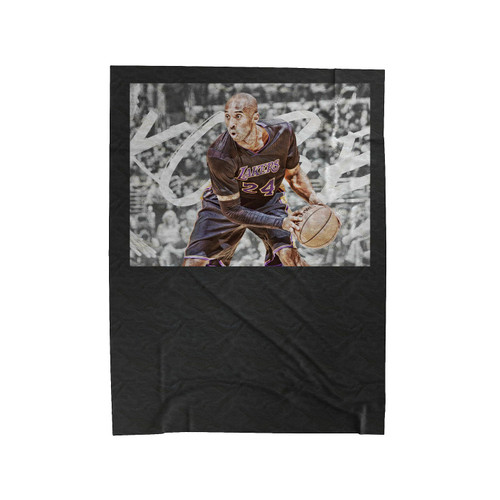 Kobe Bryant American Star Basketball Velveteen Blanket
