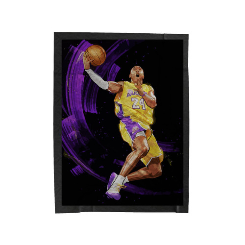 Kobe Bryant Art Velveteen Blanket