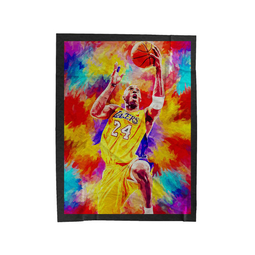 Kobe Bryant Basketball Art 2 Velveteen Blanket
