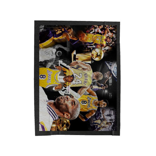 Kobe Bryant Career Velveteen Blanket