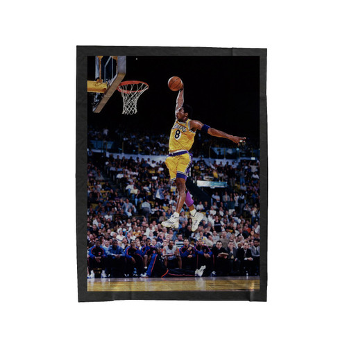 Kobe Bryant Dunk Velveteen Blanket