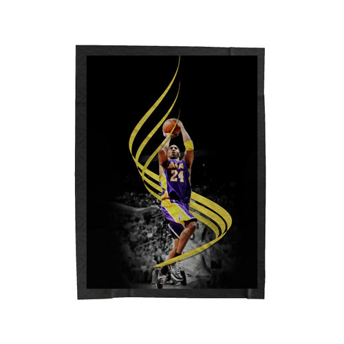 Kobe Bryant Dunk Logo Velveteen Blanket