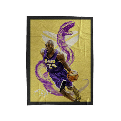 Kobe Bryant La Lakers Velveteen Blanket