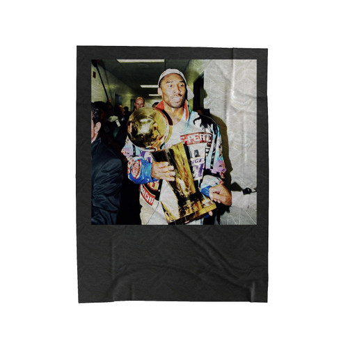 Kobe Bryant Lakers Championship Velveteen Blanket