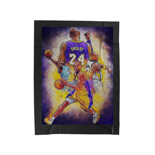 Kobe Bryant Legend Basketball Art Velveteen Blanket