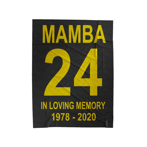 Kobe Bryant Los Angeles Lakers 24 Velveteen Blanket