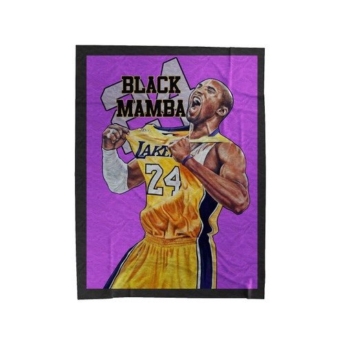 Kobe Bryant Mamba 24 Velveteen Blanket