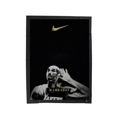 Kobe Bryant Mamba Day Velveteen Blanket