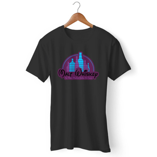 Malt Whiskey Not Walt Disney Men T Shirt