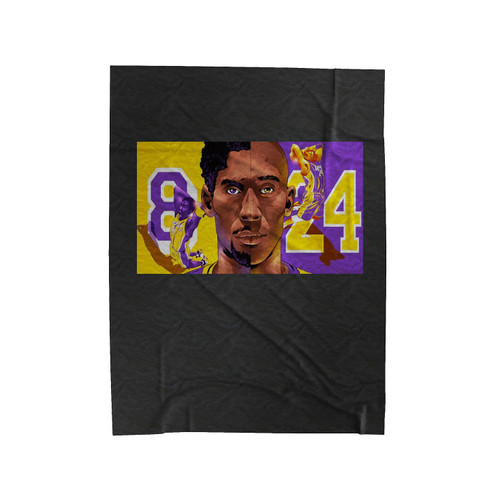 Kobe Face Art Velveteen Blanket