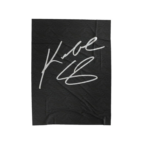 Kobe Signature Velveteen Blanket
