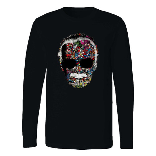 This classic fit stan lee face art 2 long sleeve shirt is casually elegant and very comfortable. With fine quality print to make one stand out, it's a perfect fit for every occasion.