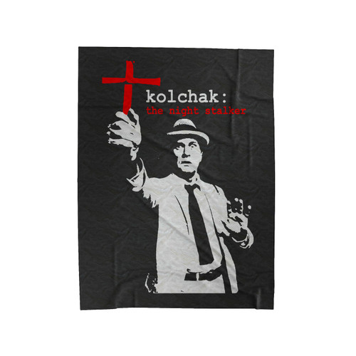 Kolchak The Night Stalker Carl Darren Mcgavin Velveteen Blanket
