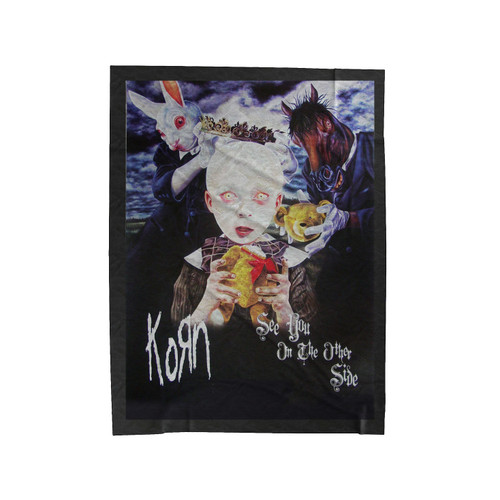 Korn See You Velveteen Blanket