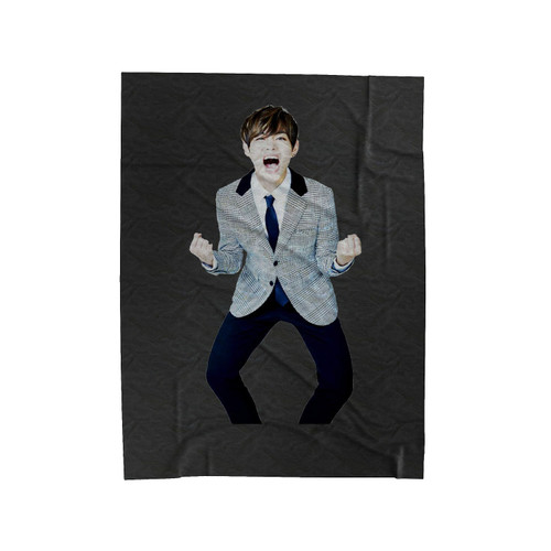 Kpop Bts Kim Taehyung Velveteen Blanket