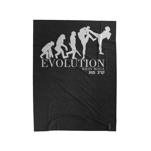 Krav Maga Evolution Velveteen Blanket