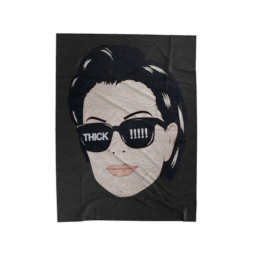Kris Jenner Face Kardashian Kylie Jenner 10% Funny Velveteen Blanket
