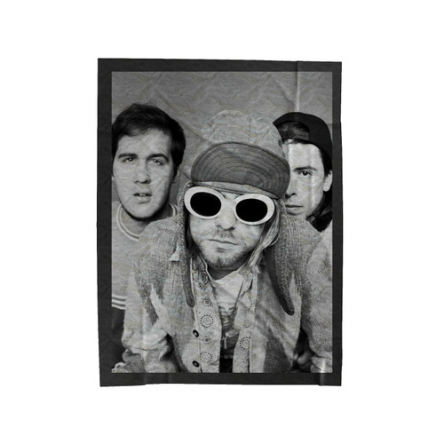 Kurt Cobain Present Velveteen Blanket